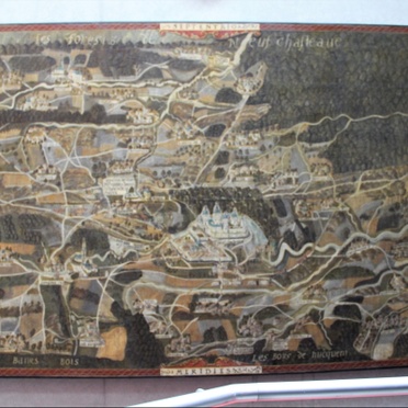 La carte d'Arenberg - 1609